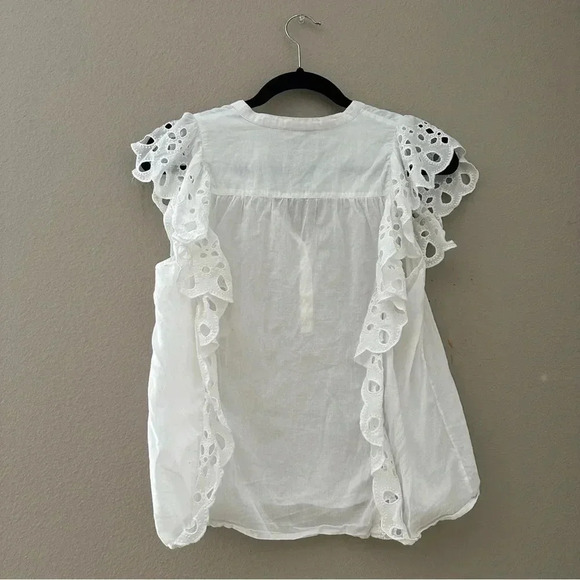 JOIE Coralia Cotton Top Size Medium - Picture 7 of 9